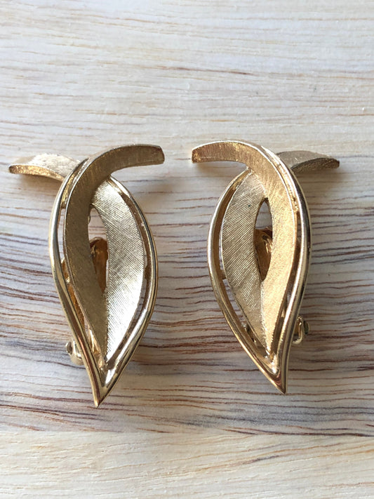 Vintage clip on earrings