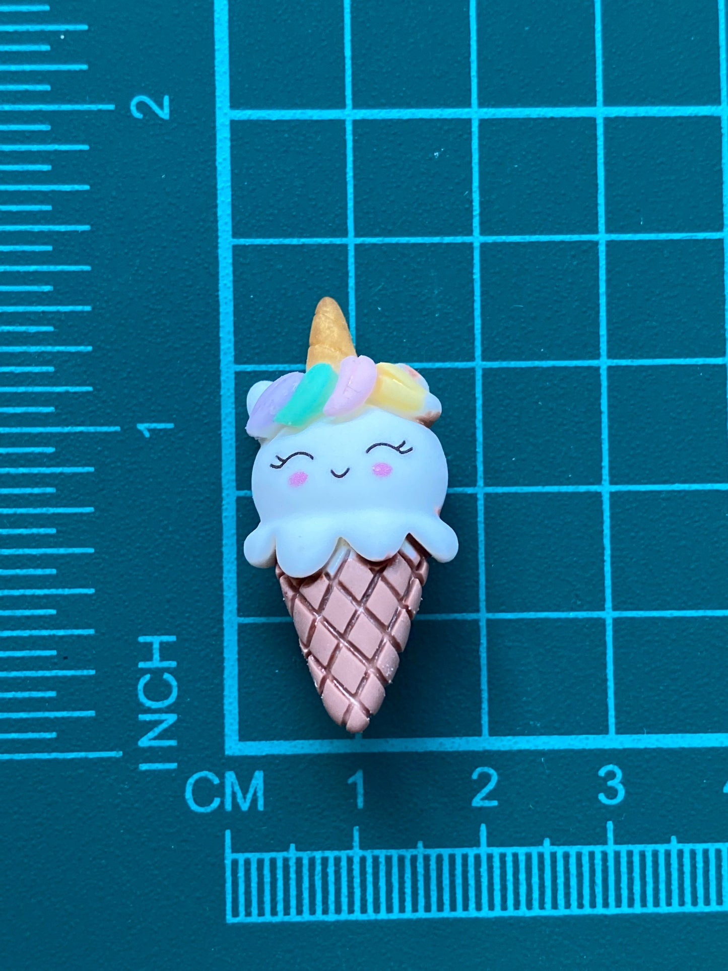 Kawaii ice cream cone clip on earrings (clip on| no pierce)