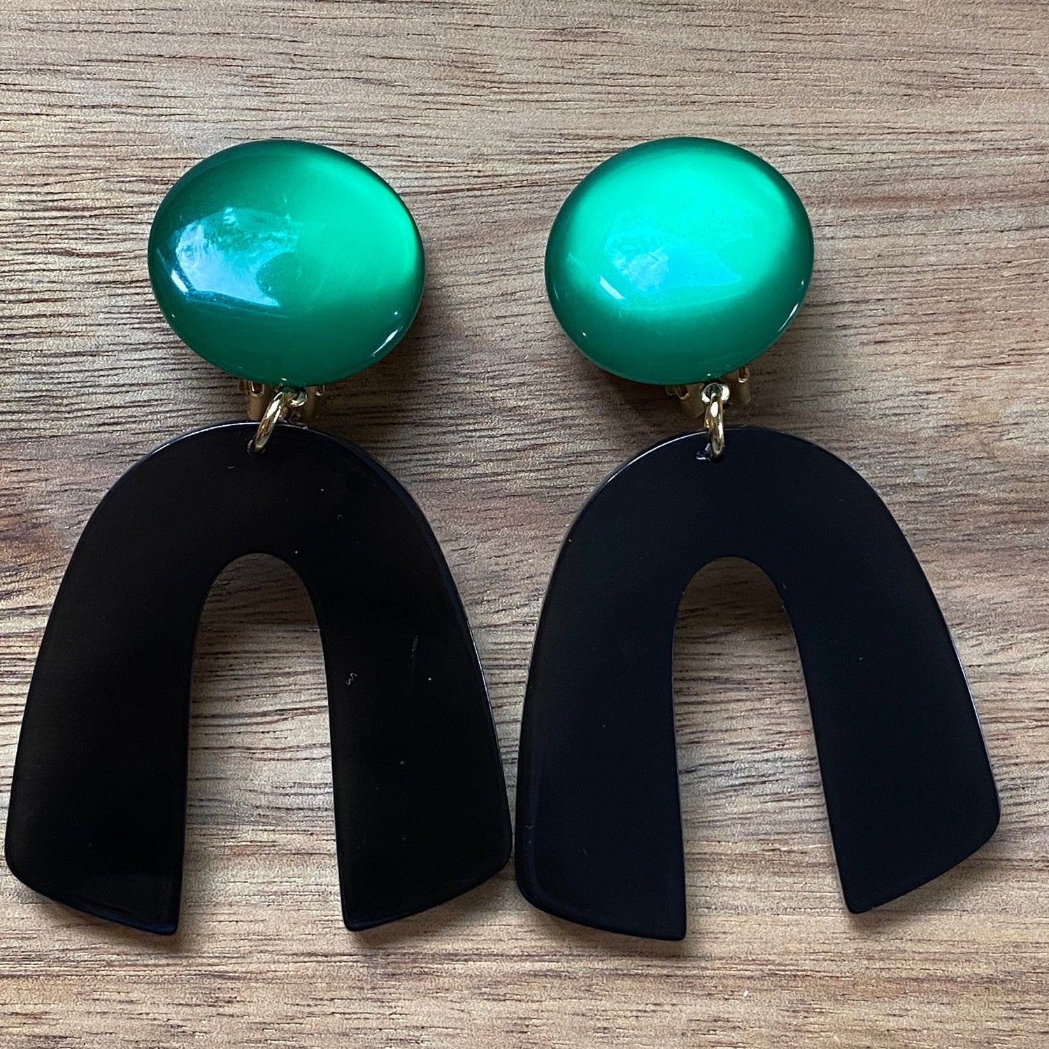 modern clip on earrings