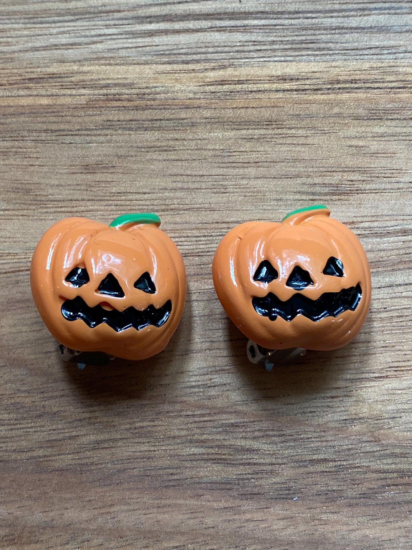 Halloween Clip on earrings gift set, jack-o’-lantern earrings, Frankenstein earrings, gifts for girls, gifts under 20